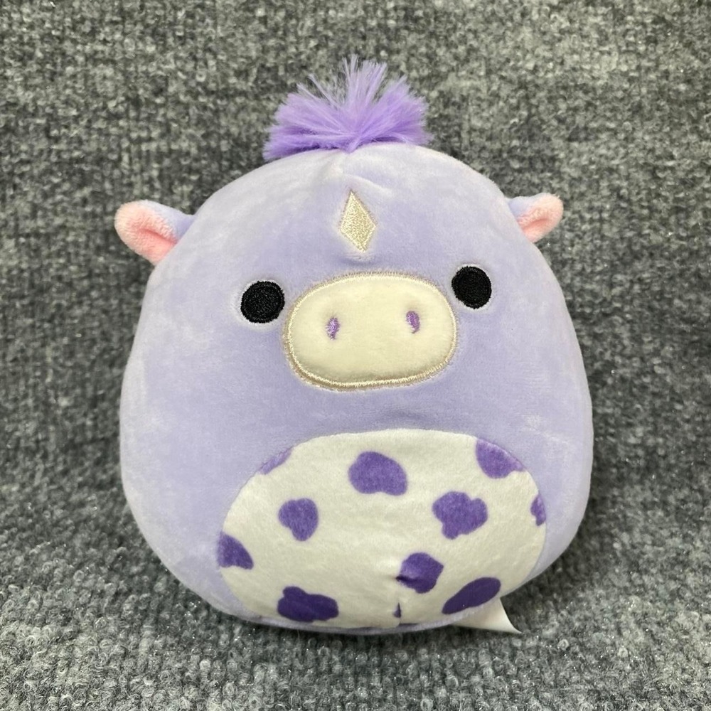 SQUISHMALLOWS MEADOW THE PURPLE HORSE 5" STUFFED PLUSH TOY